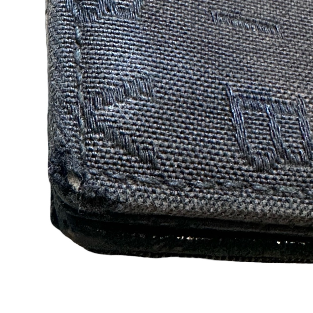BVLGARI Logomania Long Flap Wallet - Canvas & Leather - Rare Vintage wallet - Picture 10 of 12